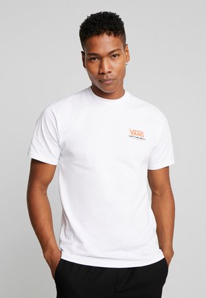 Hvite Vans Black Friday spesialtilbud – Zalando.no VANS VANS CLASSIC - T-skjorter WHITE/BLACK - Herreklær Spesialtilbud