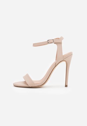 nude shoes new look