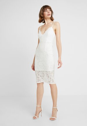 white shift dress uk
