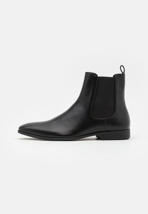 bottine noire femme cuir