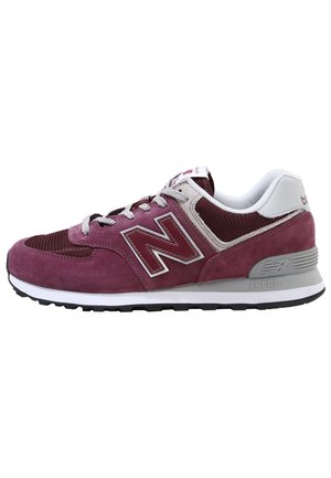baskets femme bordeaux