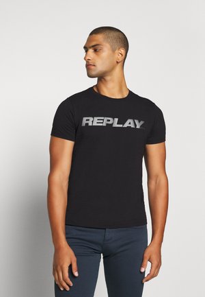 Svarte Replay Black Friday spesialtilbud – Zalando.no Replay T-Shirt - T-shirts & topper BLACKBOARD - Dameklær Spesialtilbud