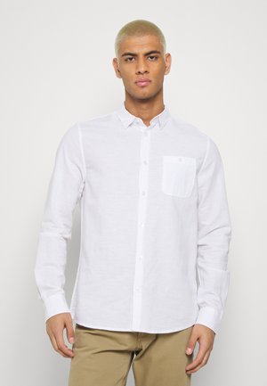 Hvite Burton Menswear London Black Friday spesialtilbud Esprit Casual Polo shirts - Poloskjorter OLIVE 5 - Herreklær Spesialtilbud