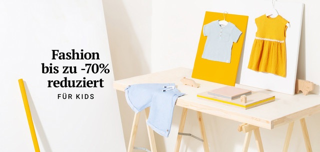 Fashion bis zu -70% reduziert für Kids