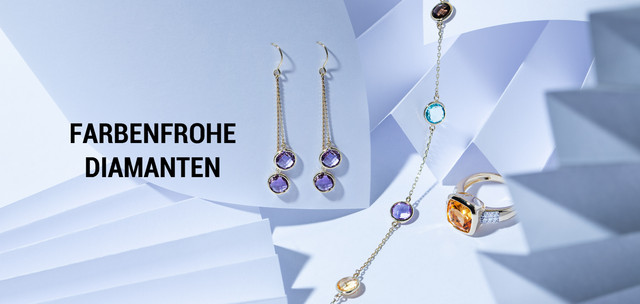 Farbenfrohe Diamanten