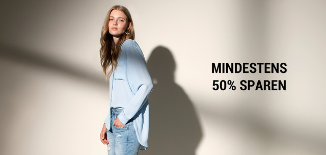 Mindestens 50% sparen