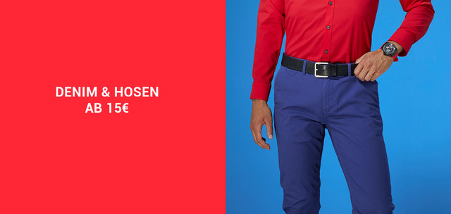Denim & Hosen ab 15€